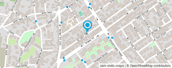 מפת הגעה אל מיכל שוורץ - אמנית יוצרת