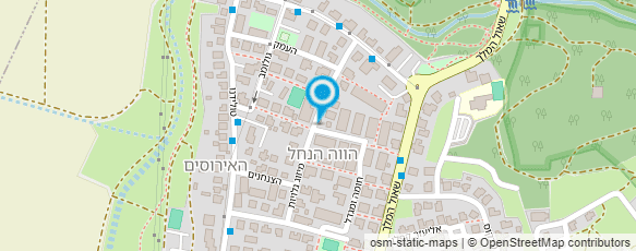 מפת הגעה אל מ. חדד לבניין ולגן