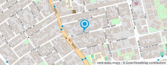 מפת הגעה אל אבישי לוי - יעוץ מיסטי