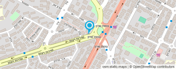 מפת הגעה אל מושיק - מעצב שיער