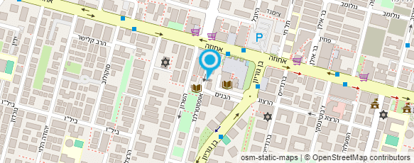 מפת הגעה אל גן תמרה