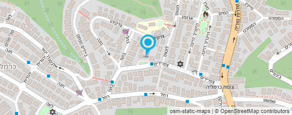 מפת הגעה אל מרכז לפסיכודרמה ולטיפול בתנועה מפת הגעה אל מרכז לפסיכודרמה ולטיפול בתנועה