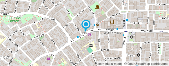 מפת הגעה אל קליניקה חלק - הסרת שיער