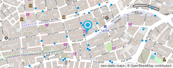 מפת הגעה אל סאנדי בראנץ' SUNDAY BRUNCH