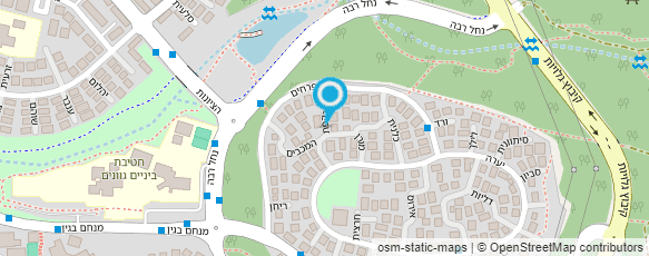 מפת הגעה אל ענת אלוף - הדרכת הורים