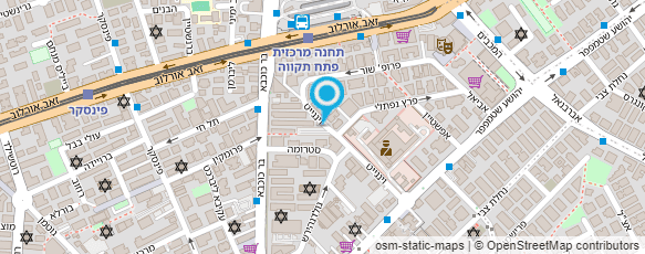 מפת הגעה אל שרון ומורן איפור מקצועי