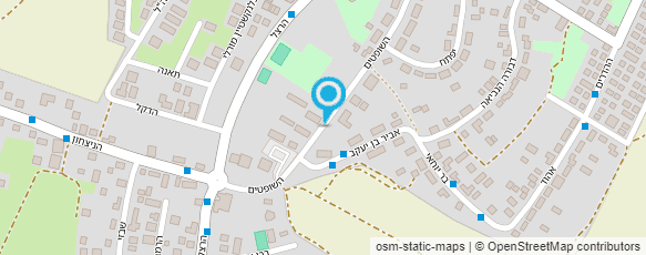 מפת הגעה אל משטרת ישראל-נקודה גן יבנה