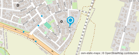 מפת הגעה אל משה אבן צור - עיצוב שיער מפת הגעה אל משה אבן צור - עיצוב שיער