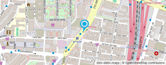 מפת הגעה אל המרכז הישראלי לוידאו תרפיה