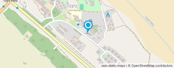 מפת הגעה אל משטרת ישראל-נקודה המתקן הפתוח סהרונים