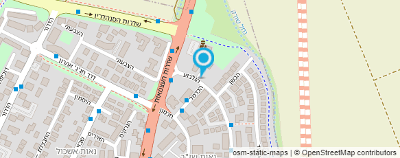 מפת הגעה אל משטרת ישראל-נקודה יבנה