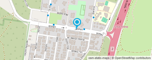 מפת הגעה אל אירית צור