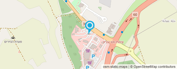 מפת הגעה אל משטרת ישראל-נקודה עציון