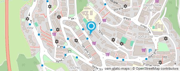 מפת הגעה אל אביבה גרפיקאית מקצועית