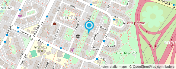 מפת הגעה אל עזרא מור צביעה ועבודות גבס