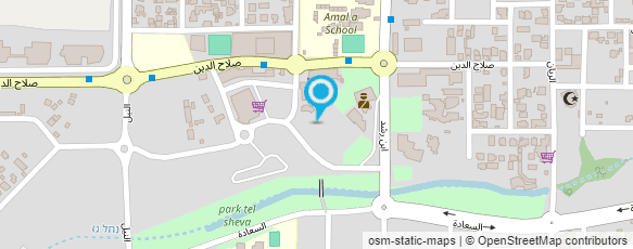 מפת הגעה אל משטרת ישראל-נקודה  תל שבע