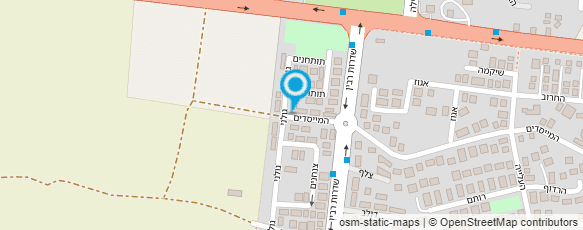 מפת הגעה אל גן פיצקעלך של נורית