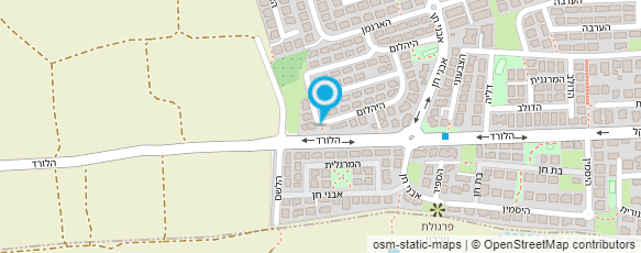 מפת הגעה אל אורלי סולטר- נטורופתיה ורפלקסולוגיה