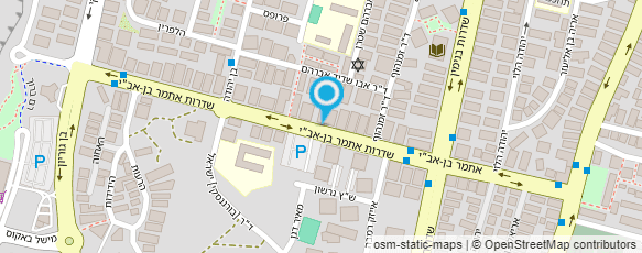 מפת הגעה אל י. אדיר מיזוג וקירור