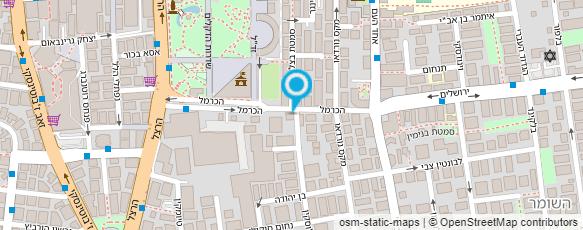 מפת הגעה אל תהלי - עוגות מעוצבות