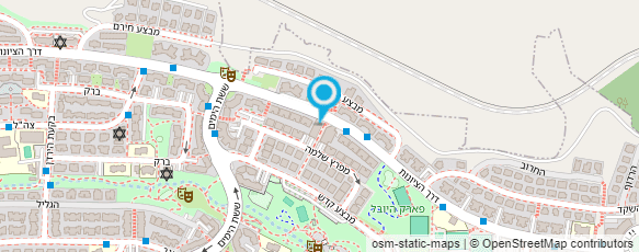 מפת הגעה אל פיצה אלמוג