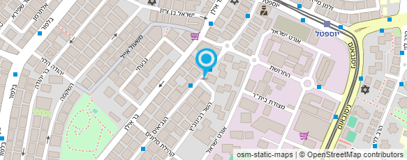 מפת הגעה אל ילנה בסל- הסרת שיער בלייזר מפת הגעה אל ילנה בסל- הסרת שיער בלייזר