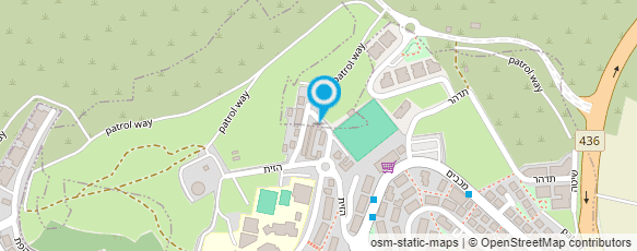 מפת הגעה אל משטרת ישראל-נקודה גבעת זאב מפת הגעה אל משטרת ישראל-נקודה גבעת זאב