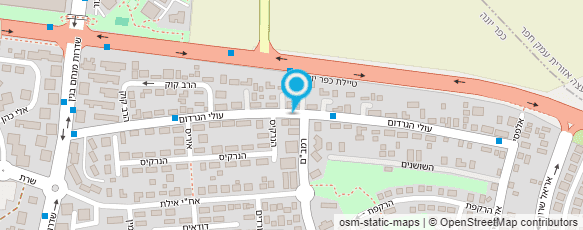 מפת הגעה אל סנדרה - מטפלת ברפואה סינית