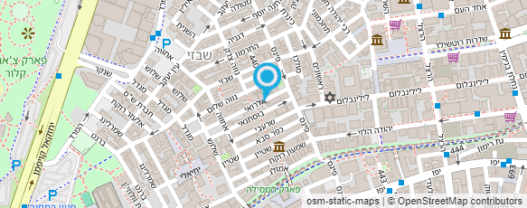 מפת הגעה אל אלינור כתר - מאפרת מקצועית