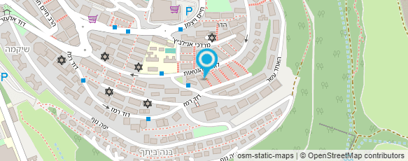 מפת הגעה אל בן הרוש מחשבים