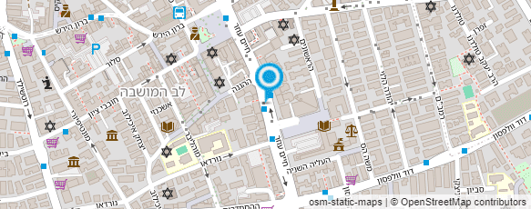 מפת הגעה אל איציק - מאמן כושר אישי