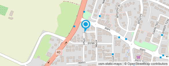 מפת הגעה אל Z.R HOME CINEMA INSTALLATIONS