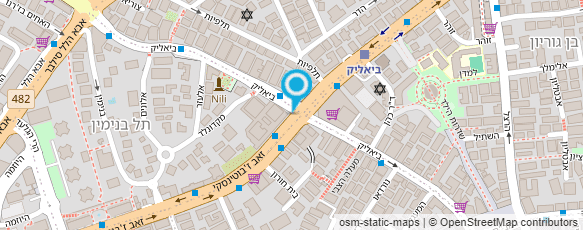 מפת הגעה אל רועי בוכבינדר מאמן כושר אישי