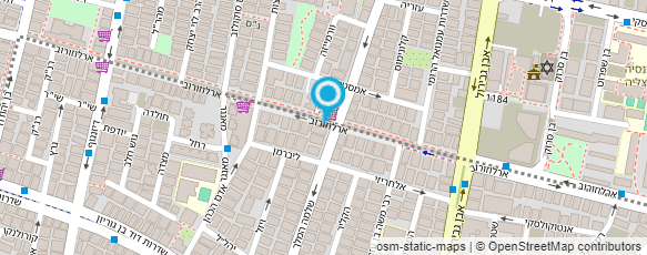 מפת הגעה אל דור אקשטיין