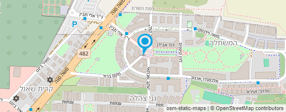 מפת הגעה אל בן בנימין טכנולוגיות