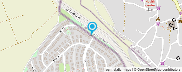 מפת הגעה אל עמוס יוגב - אין כלבים רעים