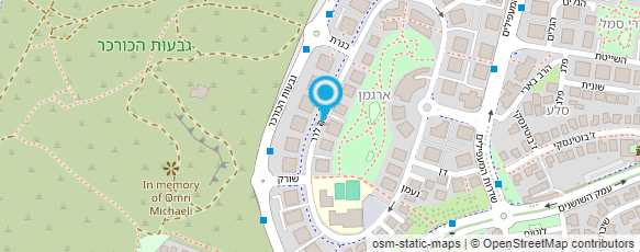 מפת הגעה אל אריאלה הלר-תכנון עיצוב פנים וסטיילינג