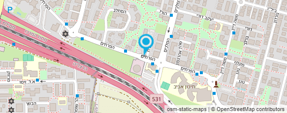 מפת הגעה אל מנחם האינסטלטור