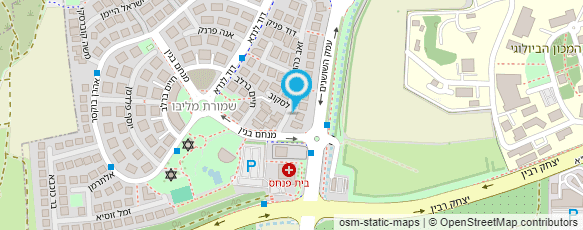 מפת הגעה אל מאיה שנור עיצוב פנים