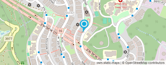 מפת הגעה אל יוסף לאה מועלם