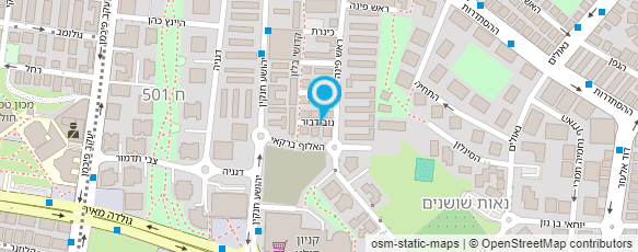 מפת הגעה אל קרן סורגת באהבה