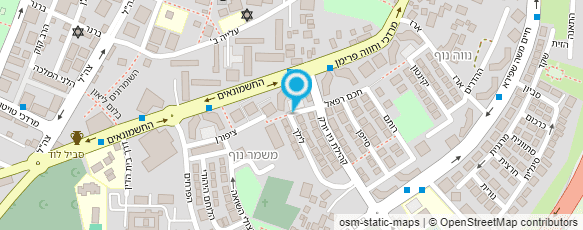 מפת הגעה אל תומר אומנסקי - בית לעוגות