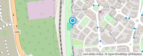 מפת הגעה אל כמעיין הנובע - יועצת הנקה