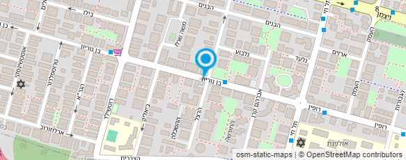 מפת הגעה אל אביחי נזרי