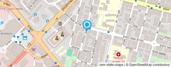 מפת הגעה אל הקליניקה של אריאל