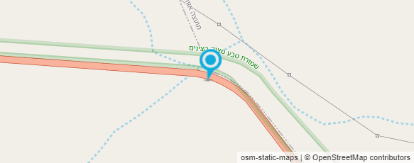 מפת הגעה אל בן מדבר-מסעות גמלים והדרכות