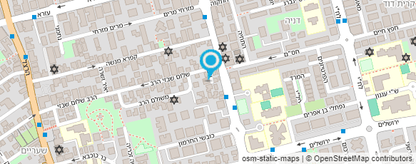 מפת הגעה אל הסטודיו של קרן