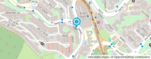 מפת הגעה אל אפטר סקול חוגים באנגלית - משרדים