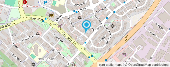 מפת הגעה אל שיראל החינה