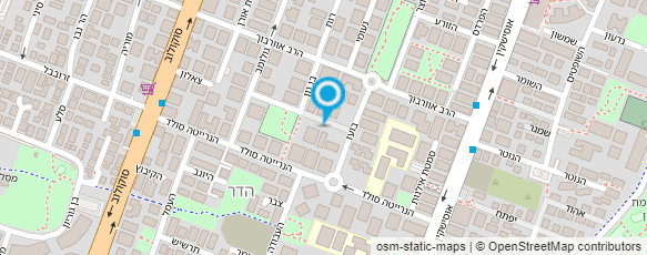 מפת הגעה אל מועדון א.ל.ה -לתרבות הפנאי